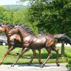 Bronze Statue Horse Animal Sculpture