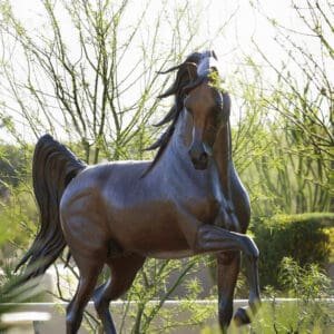 Life-size Bronze Horse Figurine Sculpture