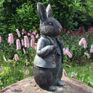 Outdoor Garden Statue Bronze Peter Rabbit