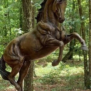 Casting Process of Large Bronze Horse Sculpture