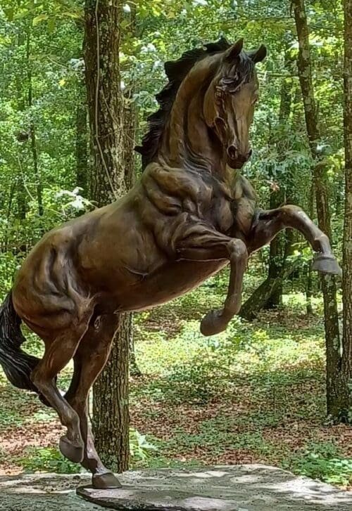 Casting Process of Large Bronze Horse Sculpture